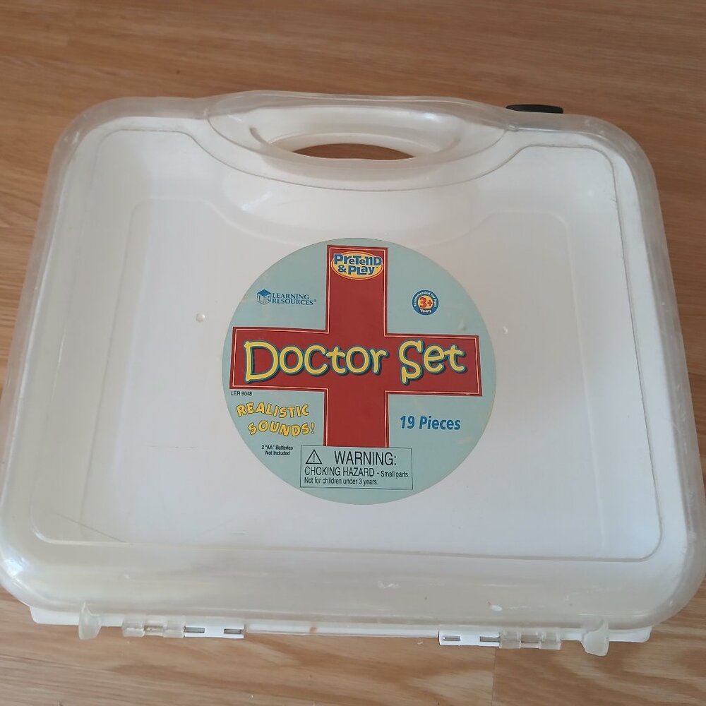 Learning Resources Doctor set case only Used